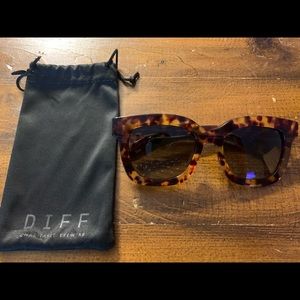 DIFF Bella ll tortoise sunglasses